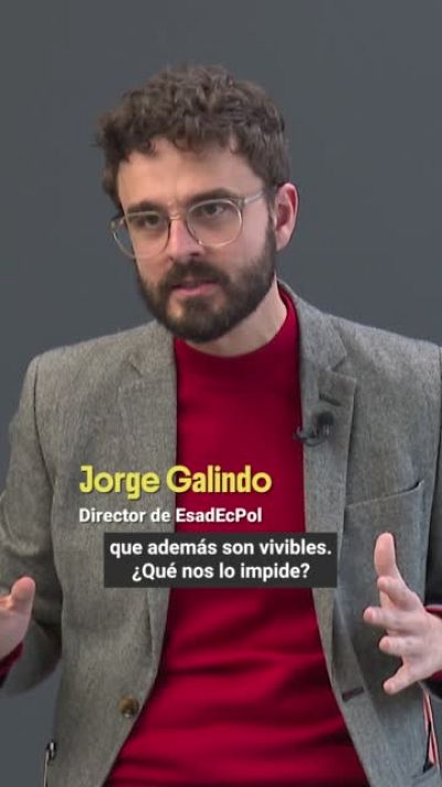 Jorge Galindo, EsadEcPol: "Se nos ha olvidado que sabemos hacer barrios densos y vivibles"