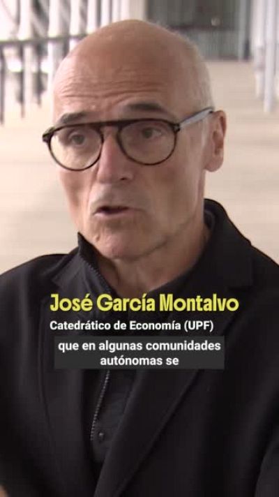 Garc�a Montalvo, economista: "El sector p�blico podr�a comprar viviendas para alquiler social"
