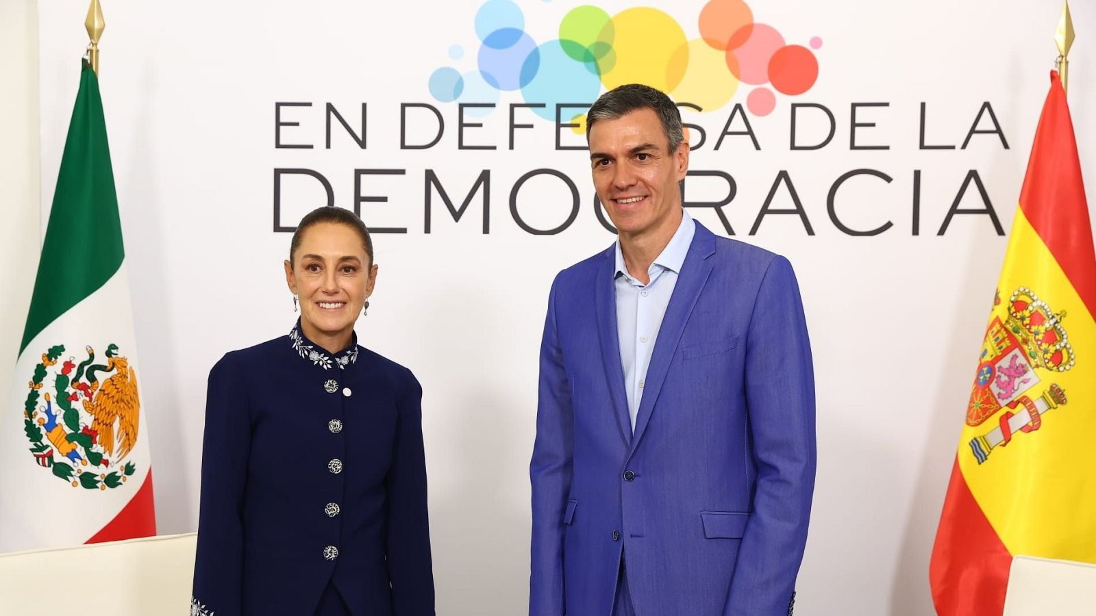 Sánchez y Sheinbaum normalizan la relación España-México | Ver