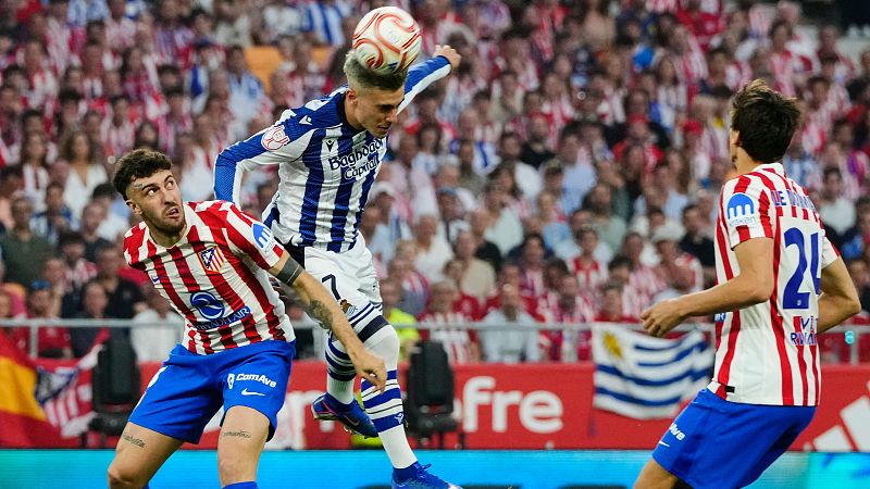Final Copa del Rey: gol de la Real Sociedad al Atlético de Madrid (0-1) | Ver - Fútbol | Ver