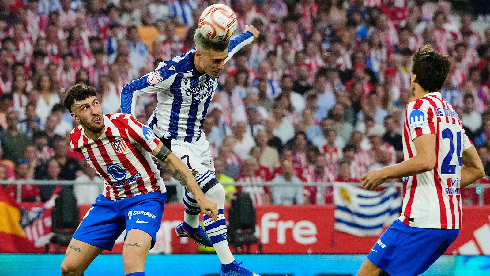 Final Copa del Rey: gol de la Real Sociedad al Atlético (0-1) - Fútbol | Ver