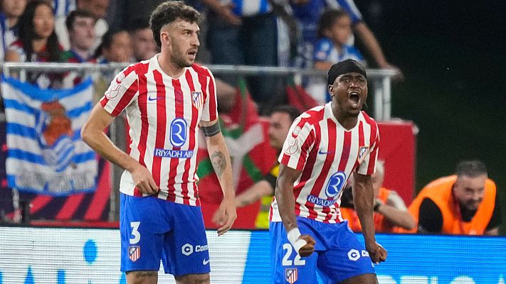 Fútbol - Lookman iguala la final de Copa para el Atlético de Madrid