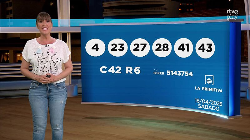 Sorteo de la Bonoloto y Primitiva: 18/04/2026 - Loterías | Ver