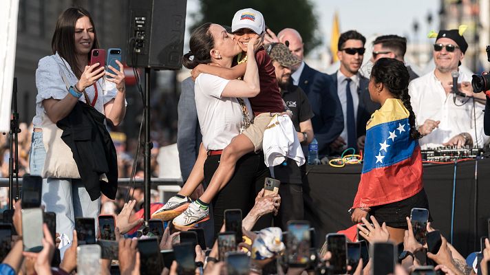 Fin de semana 24h - Machado y la diáspora se conjuran en Madrid para regresar a una Venezuela democrática