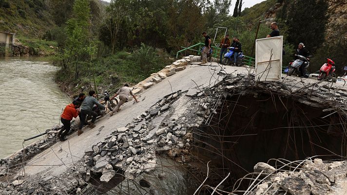 Telediario Fin de Semana - La fina línea entre la vida y la muerte en Líbano bajo los ataques de Israel