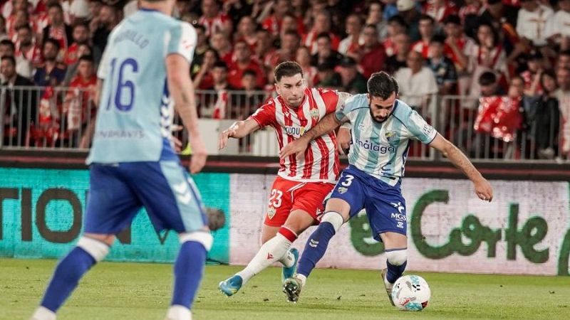 Almería - Málaga: resumen partido 36ª jornada | Segunda | Ver