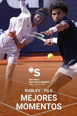Tenis - Mejores momentos | Torneo Conde de Godó: Andrey Rublev - Arthur Fils