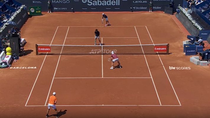 Torneo de Conde de Godó - ATP 500 Barcelona 'Trofeo Conde de Godó' Final dobles: L. Glasspool | J. Cash vs P.H. Herbert | A. Vavassori