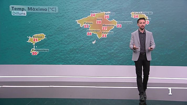 Informatiu Balear - El temps a les Illes Balears - 20/04/26