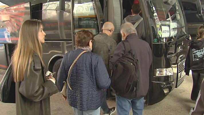 Telexornal - Galicia - Renfe contrata autobuses por falta de maquinistas