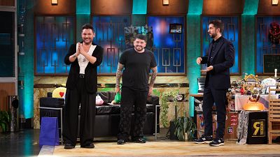 Diego Armando Maradona Jr. y Miguel Poveda