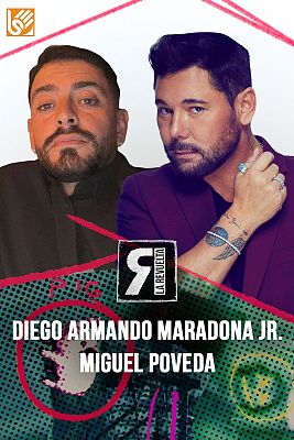 La Revuelta en lengua de signos - Diego Armando Maradona Jr. y Miguel Poveda en Lengua de signos