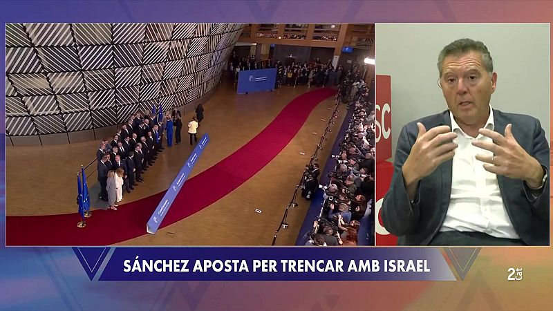 Pau Solanilla: "La UE hauria de trencar l'acord amb Israel per coherència amb els drets humans"