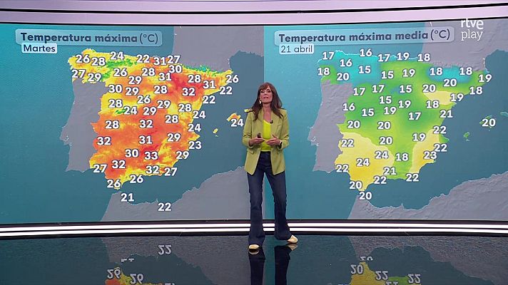 El tiempo - Descenso notable de las temperaturas (más de 6 grados) en Canarias