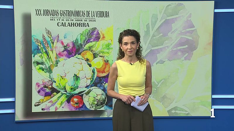 Joyas hechas con verduras. Eso es lo que ofrece la Pasarela de la Jornada de las Verdura de Calahorra. - Informativo Telerioja | Ver