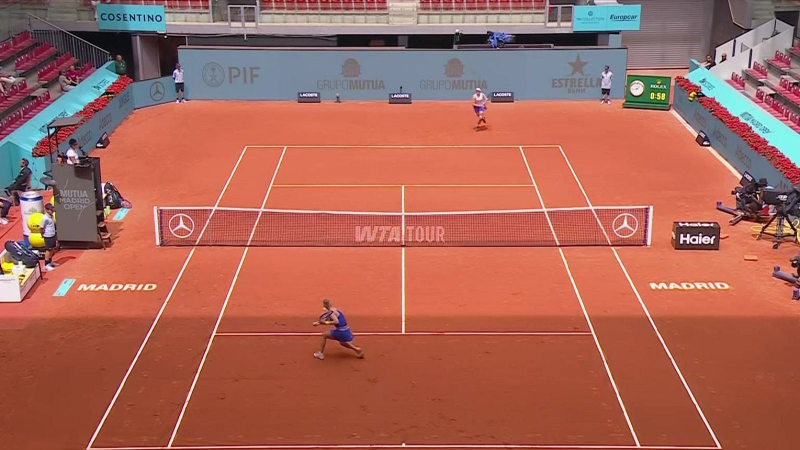 Mutua Madrid Open 2026 - WTA 1ª ronda: L. Siegemund (GER) vs I.C. Begu (ROU) - Madrid Open de Tenis | Ver