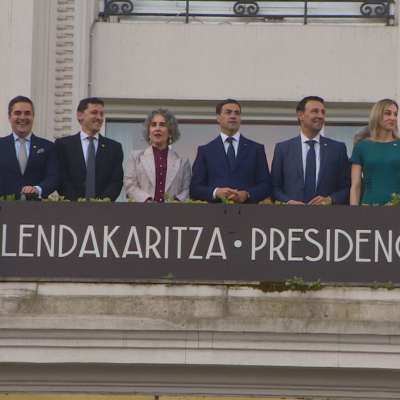 Telenorte - País Vasco - El Gobierno Vasco rinde homenaje al ejecutivo del lehendakari Agirre en su 90 aniversario