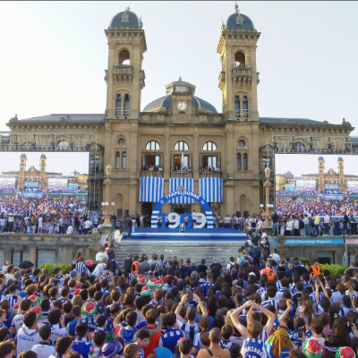 Telenorte - País Vasco - Celebración histórica en Donostia por la Copa del Rey