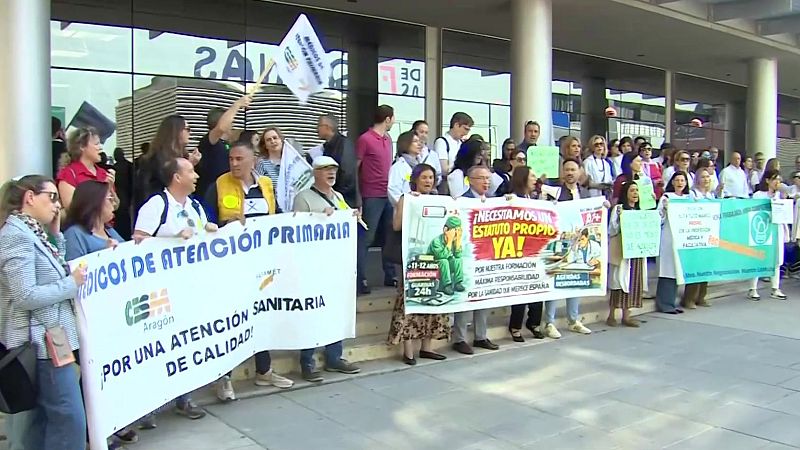 Los médicos retoman la huelga, pararán dos semanas - Noticias Aragón | Ver