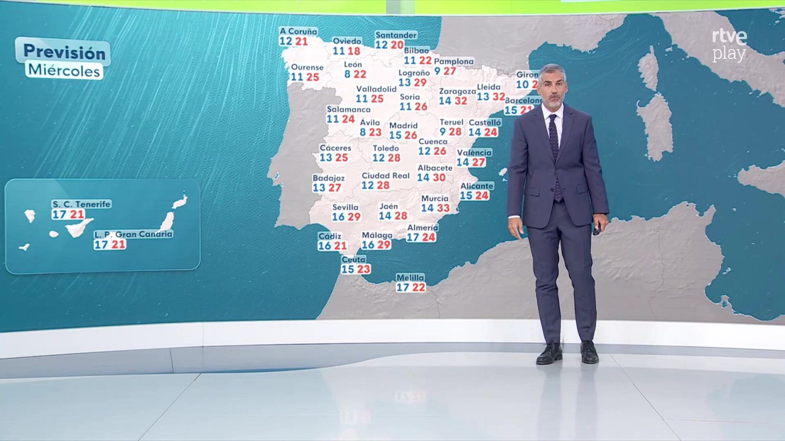 El Tiempo - 21/04/26 - RTVE.es - El tiempo | Ver