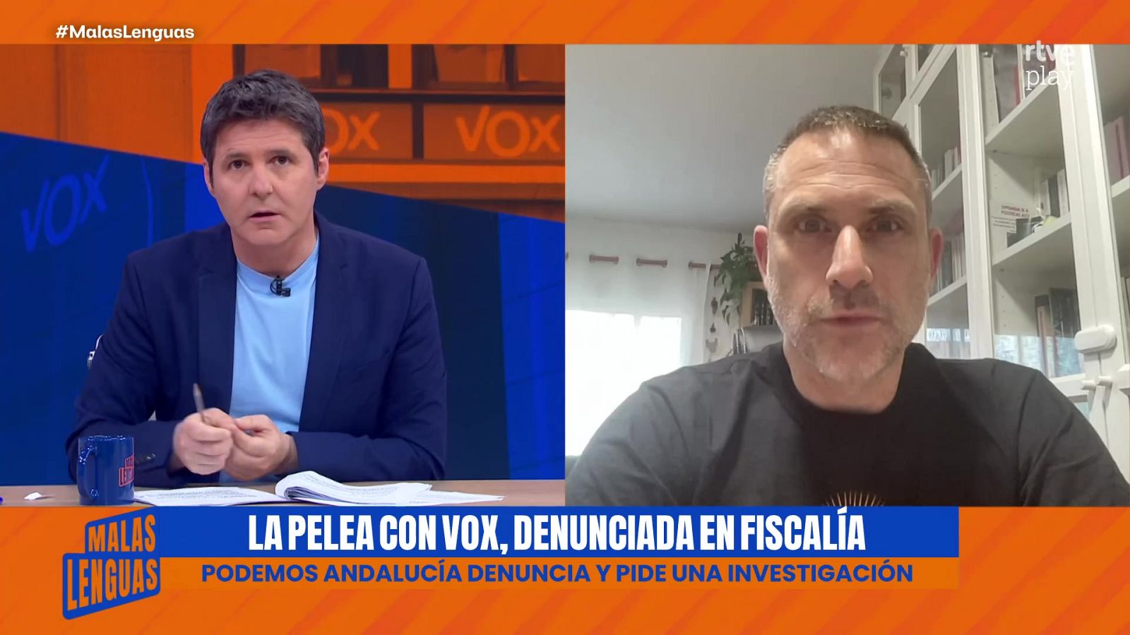 Miquel Ramos analiza la pelea con Vox - Malas lenguas | Ver