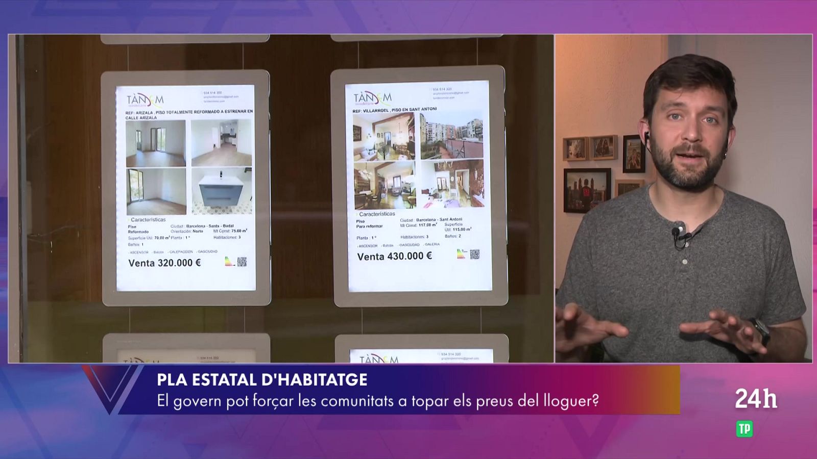 El Sindicat de Llogateres, sobre el Pla Estatal d'Habitatge: "7.000 milions és una xifra enganyosa i insuficient"