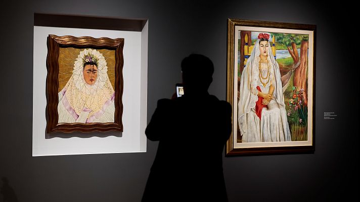 Telediario 2 - Frida Kahlo y Diego Rivera viajarán a España para quedarse hasta 2028