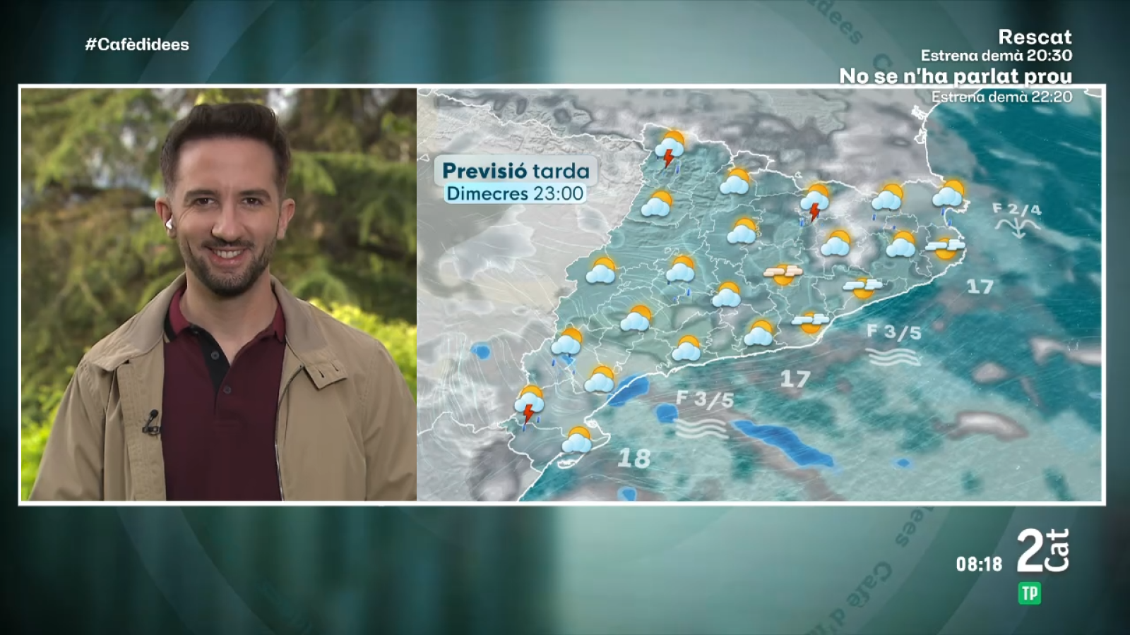 El Temps amb en Sergi Loras (22/04/2026) - El temps | Veure