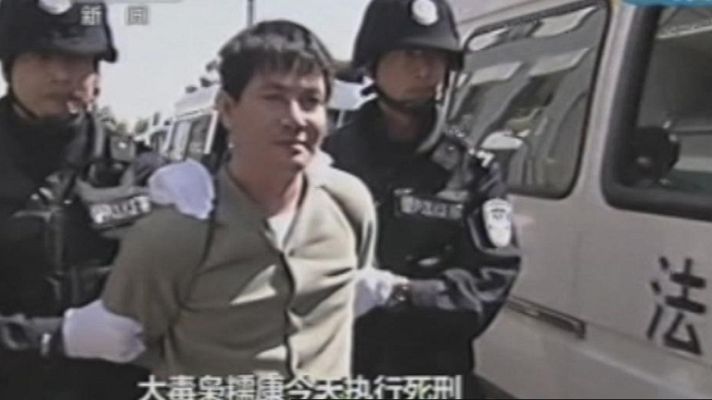 Telediario 1 - China sigue ejecutando