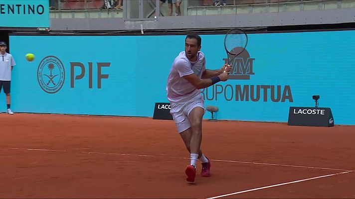 Madrid Open de Tenis - ATP 1ª ronda: Z. Bergs (BEL) - M. Cilic (CRO)