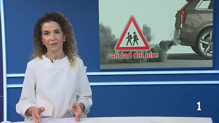 Informativo Telerioja - Los niños de todos los colegios de Logroño excepto el Ana María Matute respiran aire contaminado