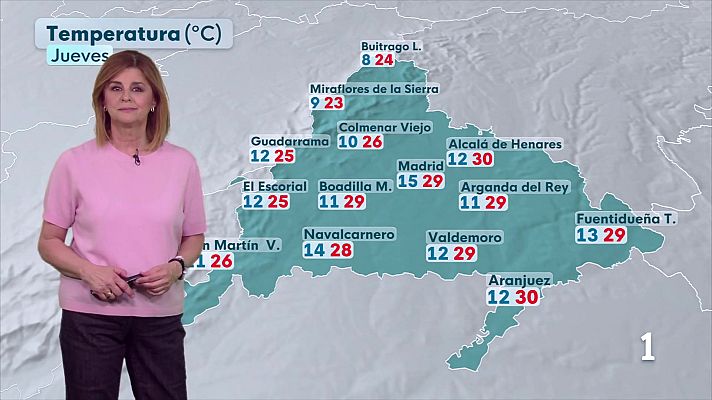 Informativo de Madrid - El tiempo en la Comunidad de Madrid – 22/04/26