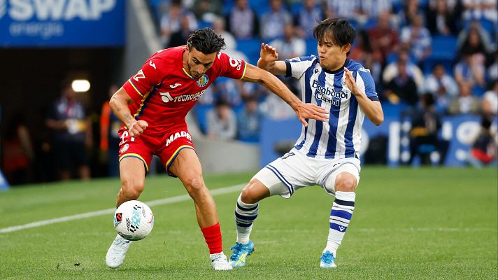 Resúmenes de LaLiga - Real Sociedad - Getafe: resumen del partido de la 33ª jornada de Liga | Primera