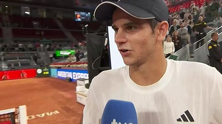 Tenis - Rafa Jodar: "Este partido lo he sacado yo y todo el público"
