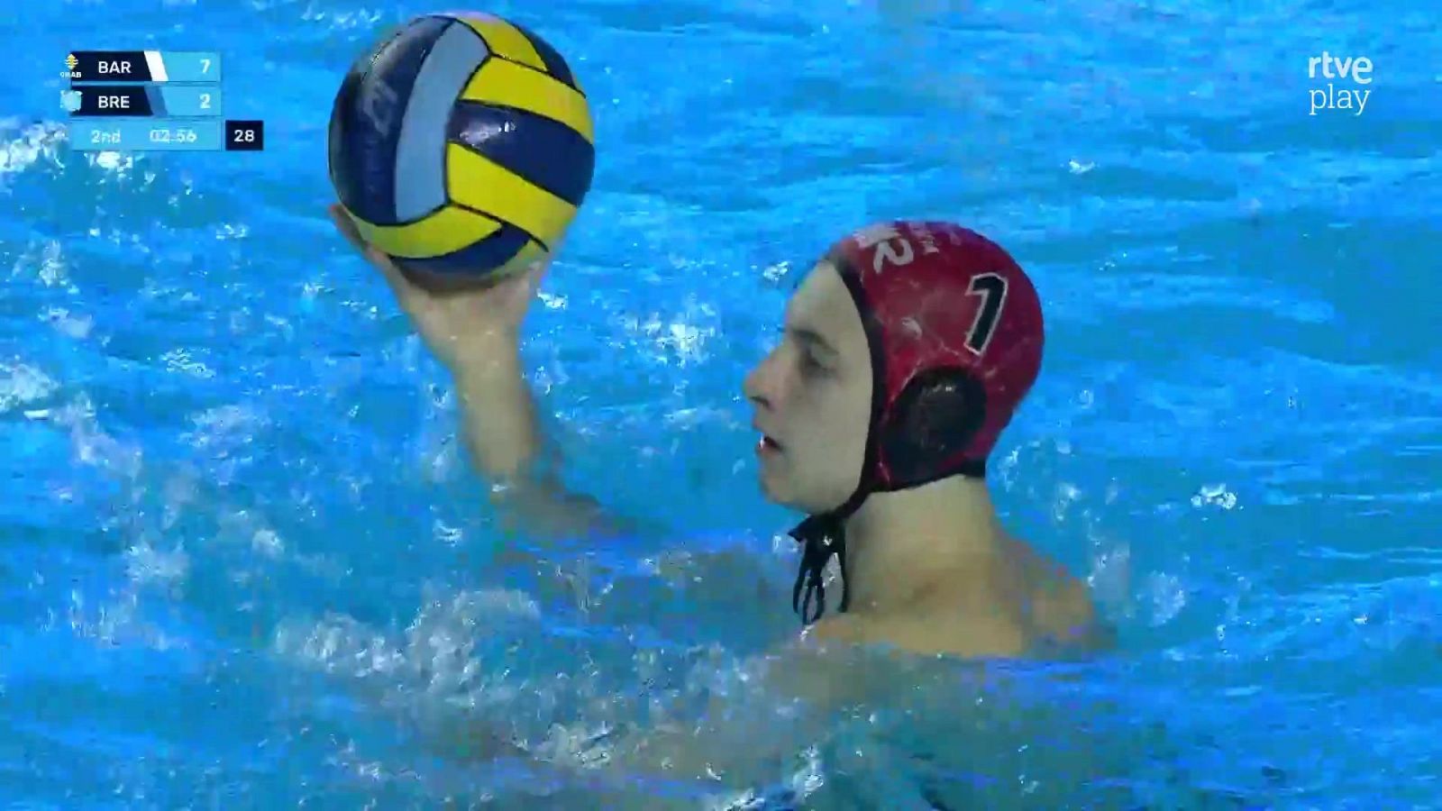 Waterpolo - Liga Europea Masculina. 1/4 Final 4º Partido: CN At. Barceloneta - AN Brescia - Waterpolo | Ver