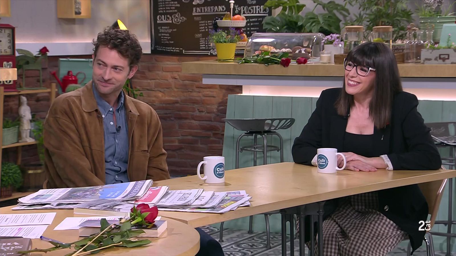 Peter Vives i Elisenda Pineda presenten ''Rescat' de La 2Cat