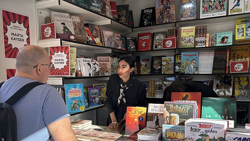 Sant Jordi amplia espais per al còmic i literatura juvenil - L'Informatiu | Ver