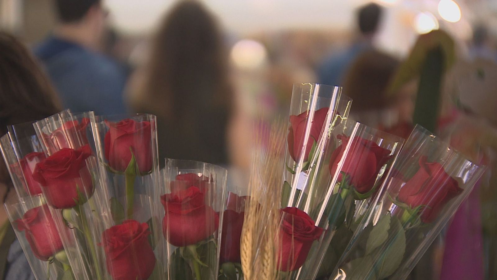 Llibres i roses arreu de les Illes per Sant Jordi