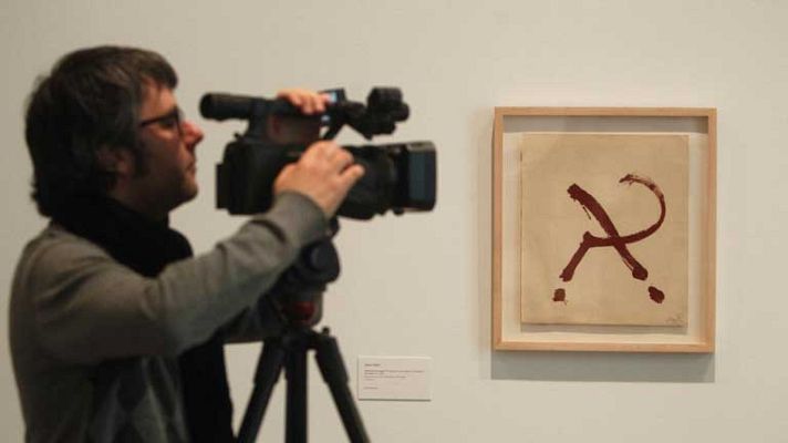 Telediario 1 - Tápies desde todos los ángulos