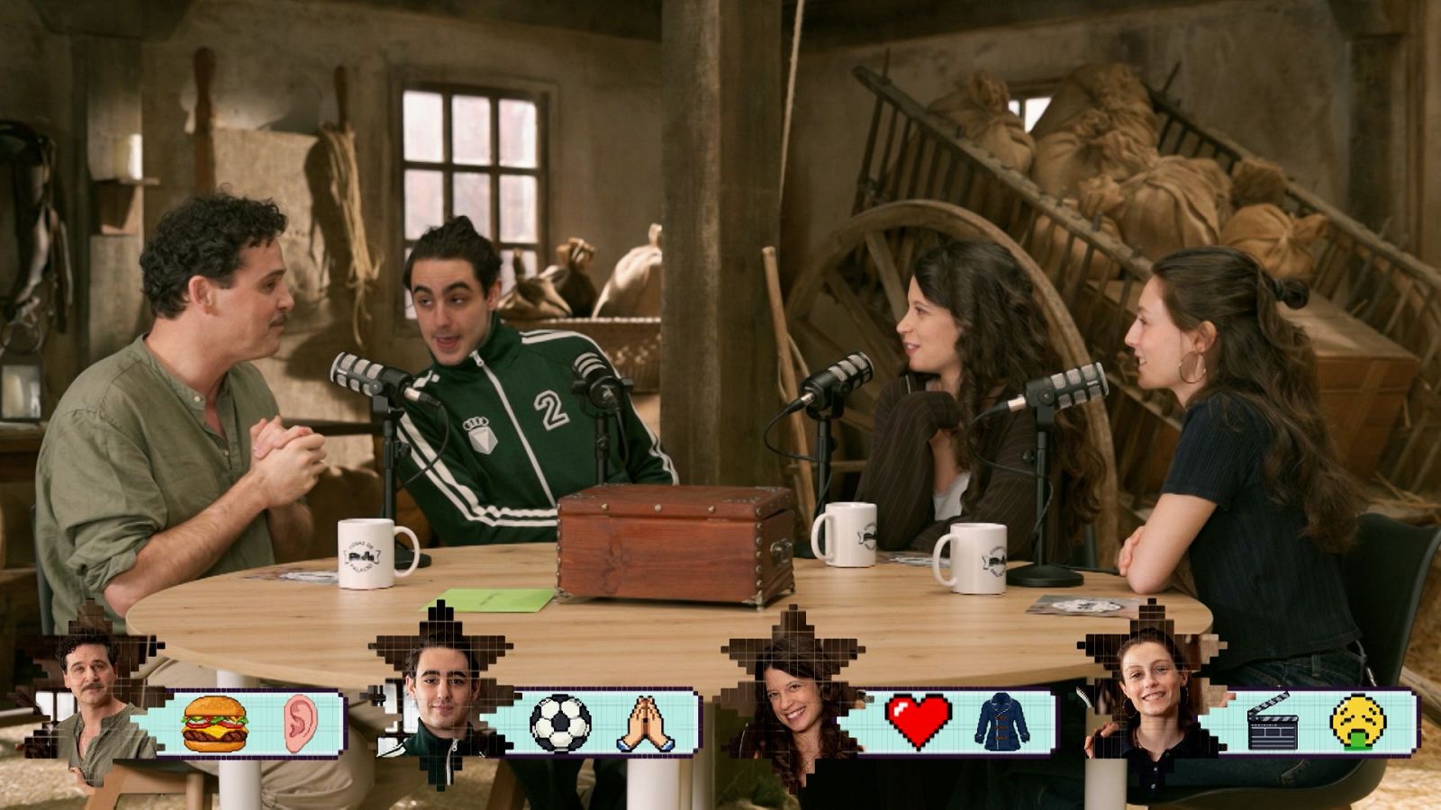 Cosas de palacio - Improvisación de una cena muy tensa - Cosas de palacio | Ver