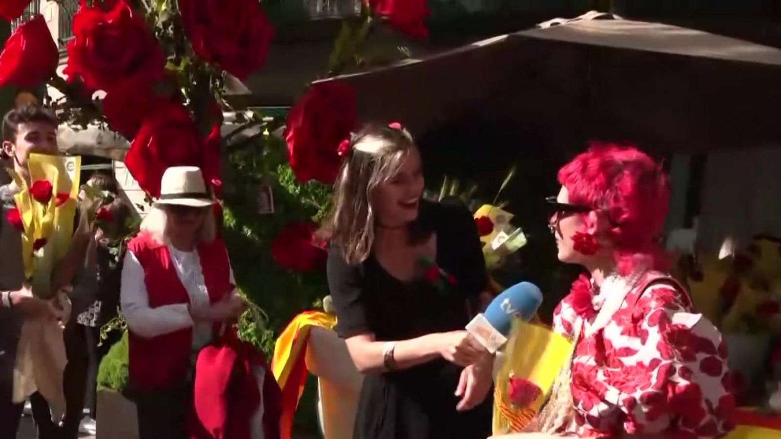 El sentiment del dia de Sant Jordi - L'altaveu - L'altaveu | Veure