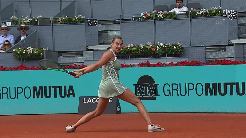 Mutua Madrid Open 2026 - WTA 2ª ronda: Aryna Sabalenka (BLR) - Peyton Stearns (USA) - Madrid Open de Tenis | Ver