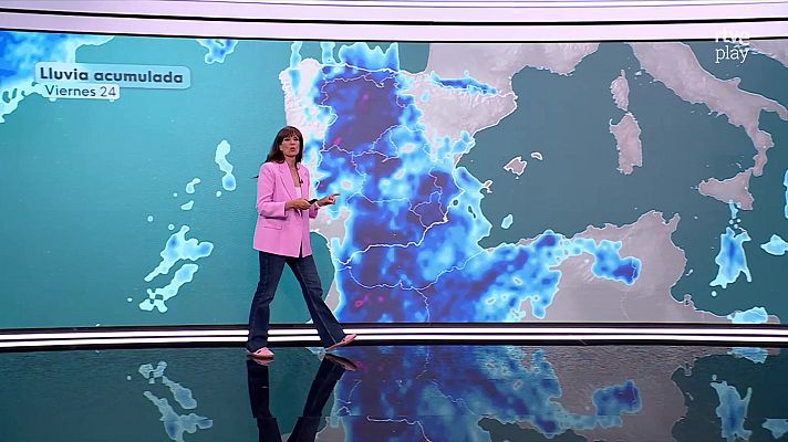 El tiempo - Descenso notable de las temperaturas máximas en la Comunidad Valenciana y en el valle del Ebro