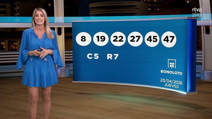 Loterías - Sorteo de la Lotería Nacional, Bonoloto, Primitiva y Jóker del 23/04/2026