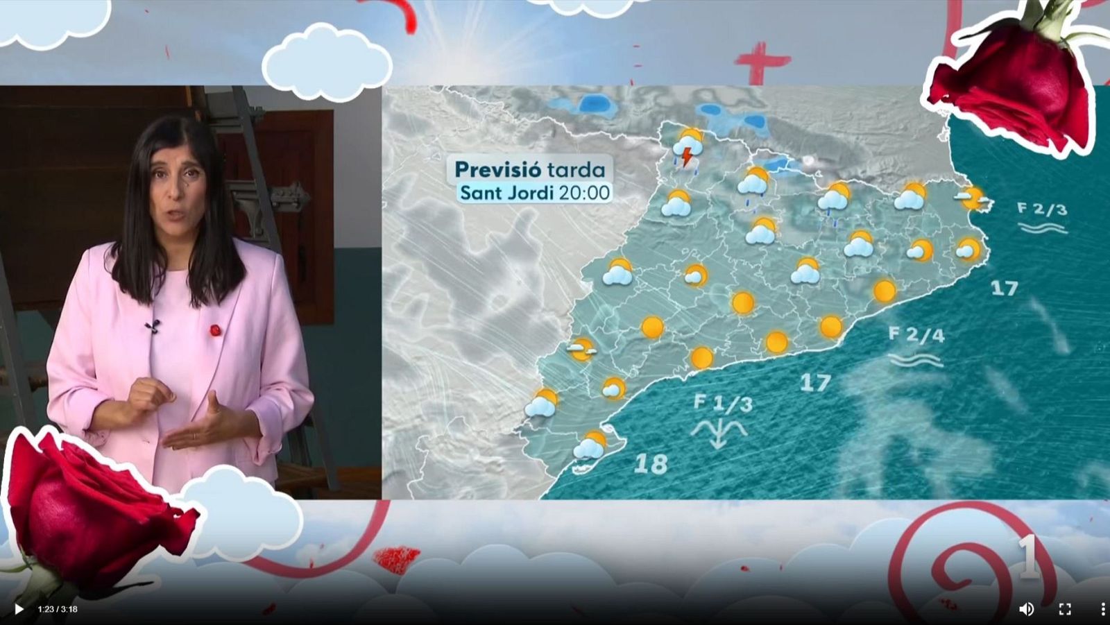 El Temps amb Sònia Papell (23/04/2026) | RTVE Catalunya - El temps | Ver