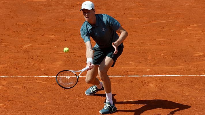 Tenis - Jannik Sinner y su festival de dejadas en su debut en el Madrid Open
