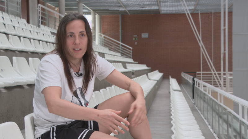 María Asurmendi, leyenda del baloncesto en Navarra, se retira a los 40 años - Telenavarra | Ver