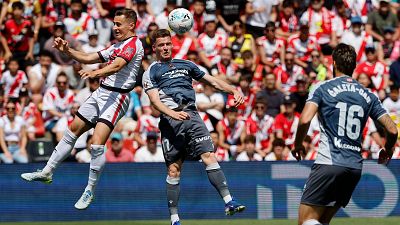 El Rayo se sobrepone a la Real Sociedad y al VAR