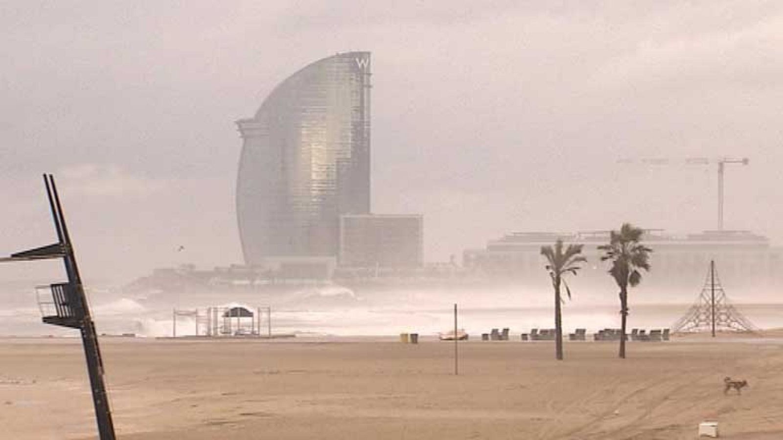 Temperaturas en ascenso y viento fuerte en Baleares y el Estrecho