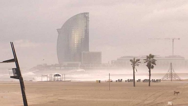 Temperaturas en ascenso y viento fuerte en Baleares y el Estrecho